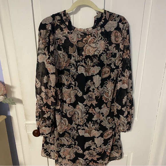 LOFT Floral Shift Dress - Picture 5 of 6